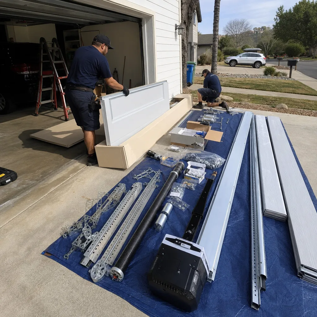 Emergency Garage Door